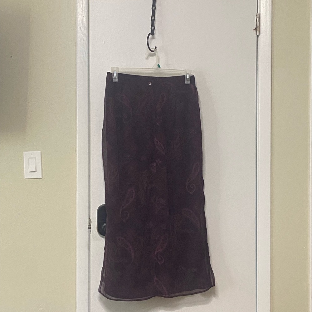 Elegant Purple Women's Skirt